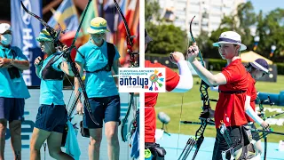 Ukraine v Denmark – recurve women team bronze | Antalya 2021 European Archery Championships