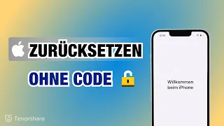 [OHNE CODE] Wie kann man das iPhone auf Werkseinstellungen zurücksetzen?