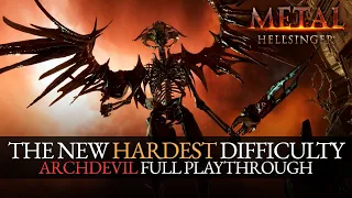 The New Hardest Difficulty - Metal: Hellsinger (Archdevil Difficulty / Full First Playthrough)