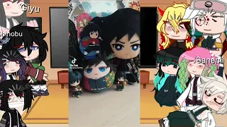 ☘️✨🌊Hashiras react to memes and other stuff (Part 2)👹🗡 Demon Slayer Gacha Club🌸