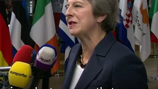 PM arrives at the EU Summit