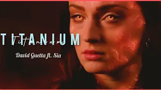 Titanium- David Guetta ft. Sia// Jean Grey//.