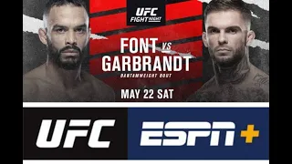 UFC VEGAS 27 FONT VS GARBRANDT| BEST BETS| DFS LINEUPS| FULL CARD BREAKDOWN