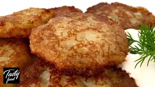 Recipe for REAL potato pancakes Without Flour and Eggs! This taste is beyond words, TRY IT!