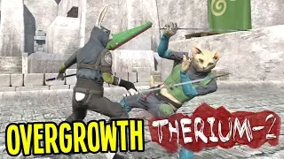 NINJA BUNNY vs EVIL KITTY CATS!! - Overgrowth Gameplay (Therium-2 Mod)