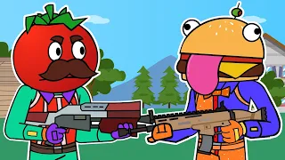Tomato & Burger | Fortnite Animation (ALL EPISODES)