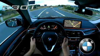 2023 BMW 530i Touring XDrive (5 Series G31 LCI) POV EVENING DRIVE