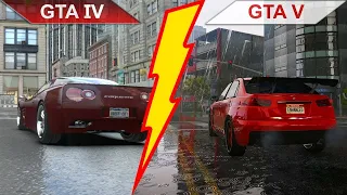 ATTENTION TO DETAILS 4 | GTA IV vs. GTA V | PC | ULTRA