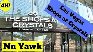 Las Vegas video tour of the Shops at Crystals 4K