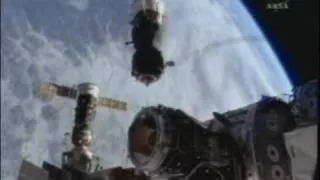 Soyuz TMA-15 Undocking from ISS