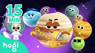 Hogi's Space Songs🚀 | +Compilation | Pinkfong Planet Songs for Kids | Learn and Play with Hogi