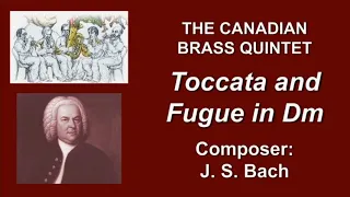 Canadian Brass, Bach: "Toccata and Fugue in Dm"  - New York Brass Conference for Scholarships, 1980