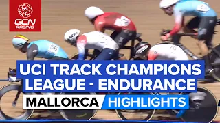 Huge Night of Racing! | UCI Track Champions League 2023 Highlights - Round 1, Mallorca - Endurance