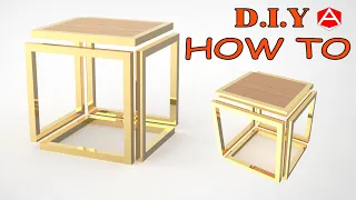 Infinity Cube Table (D.I.Y).[EP140]