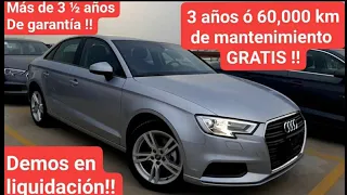 Audi A3 2020 y mas demos en liquidacion por Jesus Hernandez