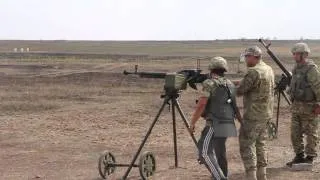 Видео ПН: Бирюков стреляет из ДШК
