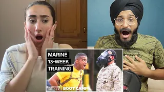 HORRIFIC!! 😱😱 Indians React to What New Marine Corps Recruits Go Through In Boot Camp