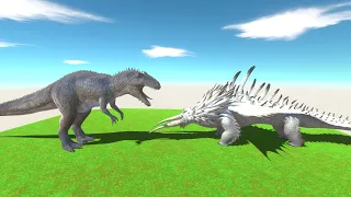 Dinosaurs war | Giganotosaurus VS Bewilderbeast - Animal Revolt Battle Simulator