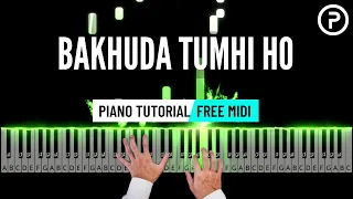 Bakhuda Tumhi Ho Piano Tutorial Instrumental | Atif Aslam | Karaoke | Ringtone | Cover