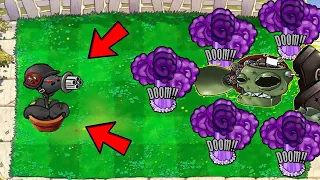 Doom Gatling Pea vs Dr.Zomboss - Plants vs Zombies