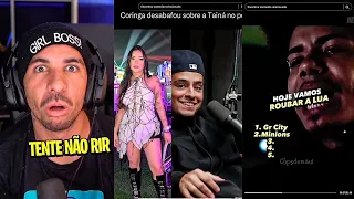 PIUZINHO REAGINDO A VIDEOS ALEATORIOS DO TIK TOK! TENTE NÃO RIR! EP. 03