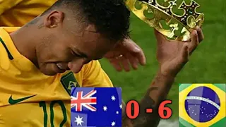 Neymar skills magic show | Brazil vs Australia ( 6-0 ) Full review