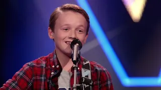 Alexander Leaving On A Jet Plane   The Voice Kids 2018   The Blind Auditions   YouTube