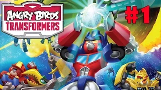 Angry Birds Transformer - Walkthrough Part 1 - Optimus Prime, Bumblebee, and Soundwave