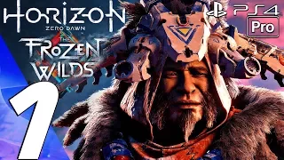 Horizon Zero Dawn Frozen Wilds - Gameplay Walkthrough Part 1 - Prologue (PS4 PRO) DLC Expansion