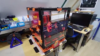 Voron 2.4 Built from a Hypercube Evolution 3030 frame kit