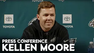 Kellen Moore's First Press Conference with the Philadelphia Eagles