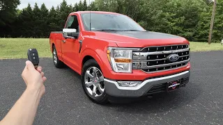 NEW Ford F-150 XL Regular Cab V8: Start Up, Walkaround, Test Drive and Review