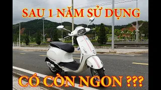 vespa sprint sau 1 năm sử dụng có hư vặt chi phí nuôi xe @DATD10VLOG