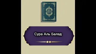 Сура Аль БАЛАД. Чтец Мишари Рашид Аль Афаси❤️