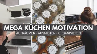 7,5 Stunden XXL Küche CLEAN & ORGANIZE & DECLUTTER -  Kitchen Deep Clean - Küche putzen - Motivation