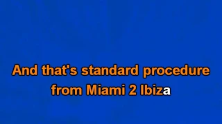 SWEDISH HOUSE MAFIA - Miami 2 Ibiza (Vocal Tribute)