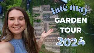 Homestead GARDEN TOUR May 2024 | Calico Cow Acres