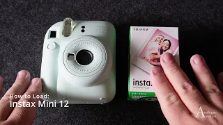 How To Load: Instax Mini 12