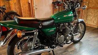KZ650 1976 B1. Rare original bike