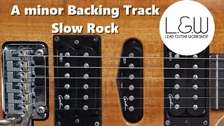 A minor Backing Track, A Aeolian Slow Rock