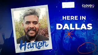 Message from Harish Sivaramakrishnan to all his fans in Dallas before the High On Music concert