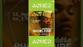 Agnes Nunes Ao Vivo aqui no canal, sexta (11) às 17h! 🔔Ativa o sininho e não perca #Shorts