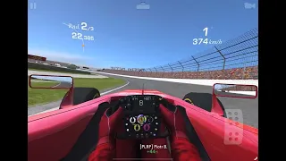 Real Racing 3 - Ferrari F14 T at Indianapolis Grand, 375 km/h #realracing3 #ferrari #rr3 #topspeed