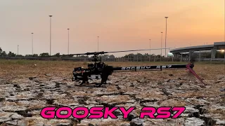 Goosky RS7 Sunset flight - Pilot Lotte Chawanagon