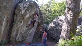 Fontainebleau Bouldering - Duroxmanie, 6c