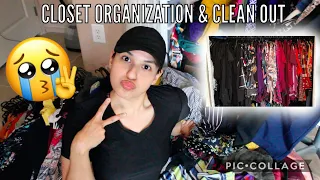 Closet Organization + Clean Out: Quarantine Edition