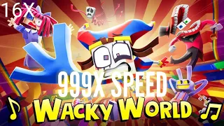[999X SPEED] The Amazing Digital Circus Music Video 🎵 - "Wacky World"