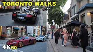 Friday Night Annex & Yorkville Toronto Walk (July 2021)