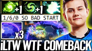 🔥 iLTW 3x Chrono - WTF 1/6/0 Bad Start Comeback RAMPAGE Faceless Void Strongest Carry Dota 2 Pro