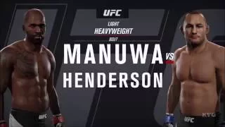 EA Sports UFC 2 - Jimi Manuwa vs Dan Henderson | Gameplay (HD) [1080p60FPS]